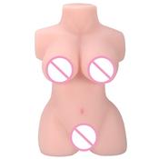 Springmed Half Body Big Ass Breast Masturbation with Real touch Lifelike Pussy Vagina Japanese Silicone Sex Doll for men produced by automatic woman